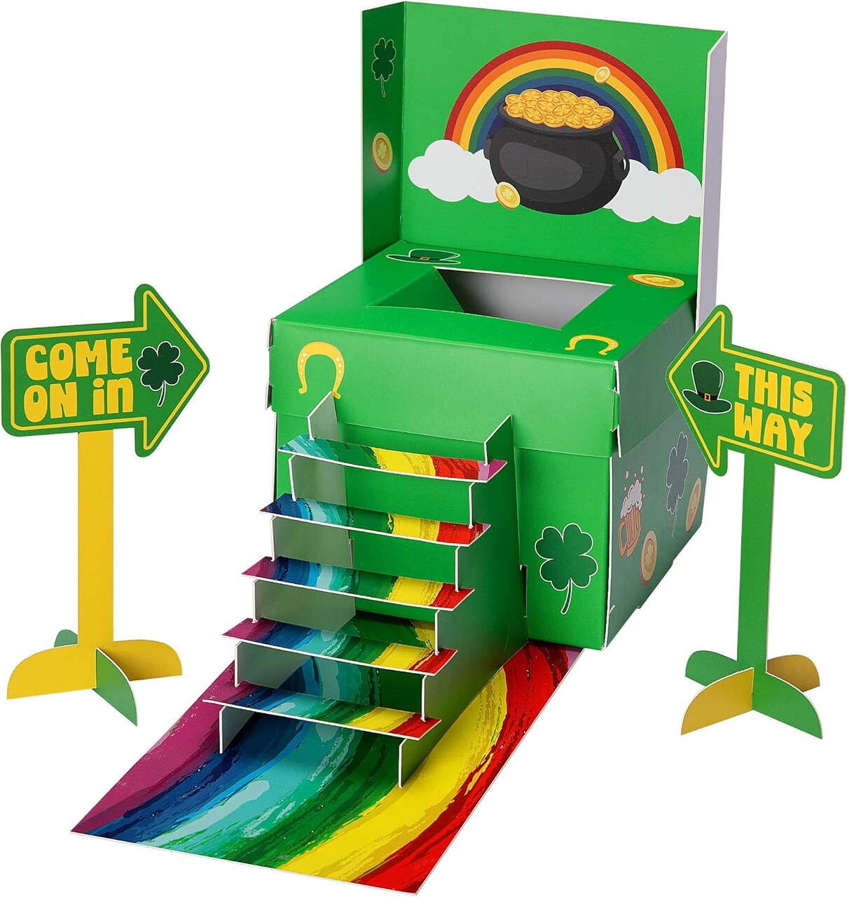 St. Patrick's Day Leprechaun Trap Kit - St. Patrick's Day DIY Craft Kit - St Patricks Day Party Supplies